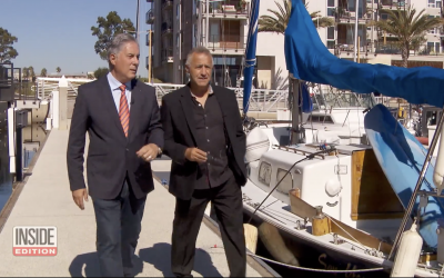 [INSIDE EDITION] Boater Believes Pod of Dolphins Led Him to Rescue Naked Woman Floating in the Ocean Off California Coast