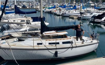 Novice sailor makes a remarkable rescue